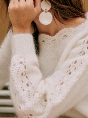 Sezane Stacy Jumper - Ecru